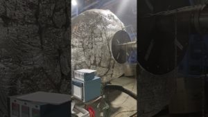 Внепечная термообработка сварных швов ёмкости