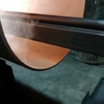 Внутренняя наплавка трубы на установке для автоматической наплавки в среде аргона (TIG УНК-132)