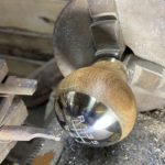 Восстановление ручки КПП на токарном станке | Woodturning a Gear Shift Knob oak, brass and aluminum.