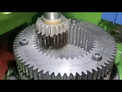 W.E Sykes V270 Three Axis CNC Gear Shaper Final Testing