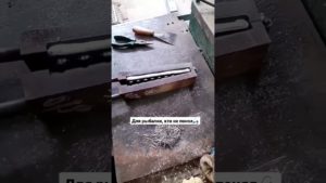 Заливка формы для грузил металлом