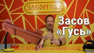 Засов гусь для ворот обзор
