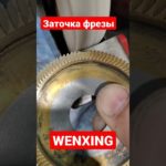 Заточка фрезы для изготовления ключей WENXING.