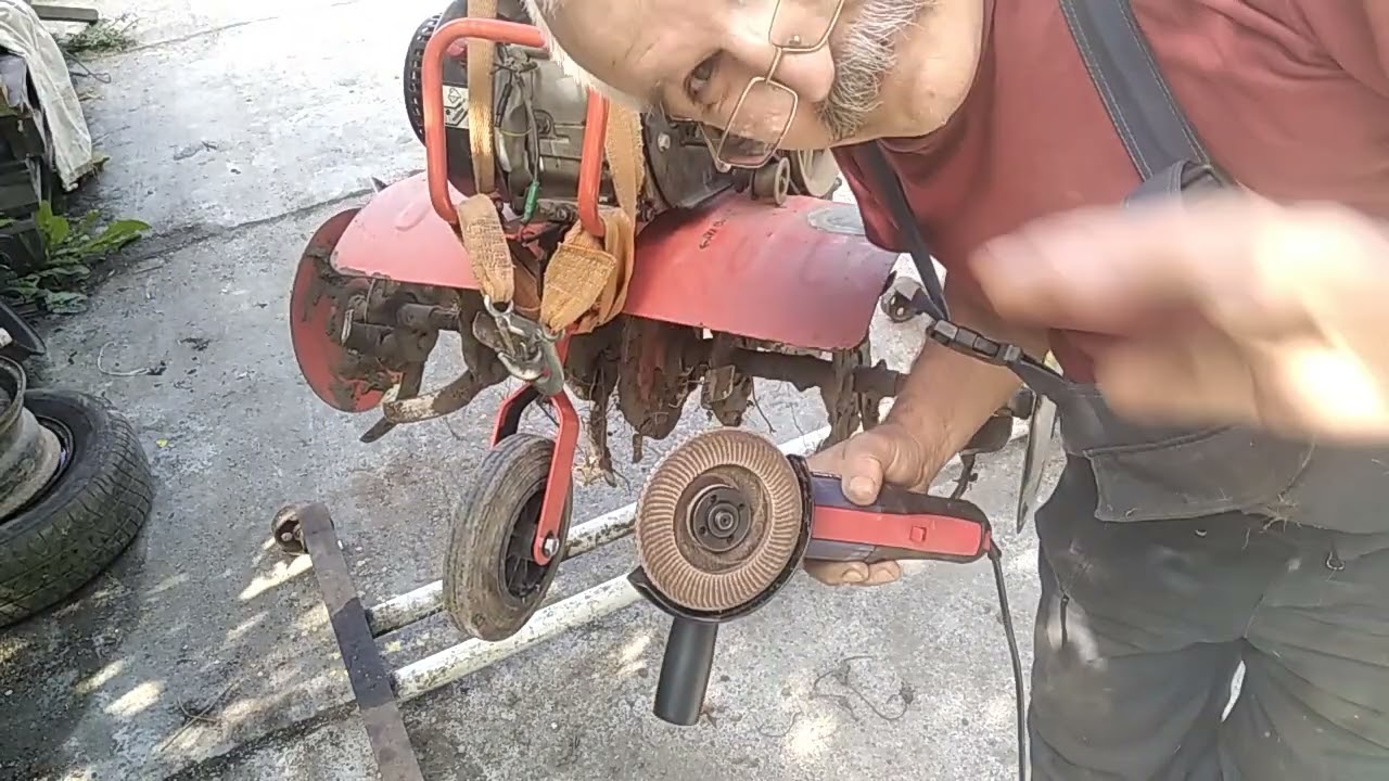 Заточка фрезы мотокультиватора