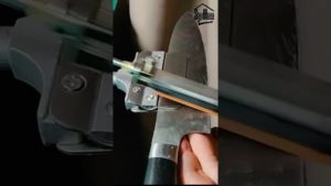 Заточка ножа на точилке Ruixin Pro RX-008