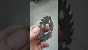 Заточка пазовой пилы для сверлильно присадочного станка с ЧПУ🔥 #заточка #мебельноепроизводство