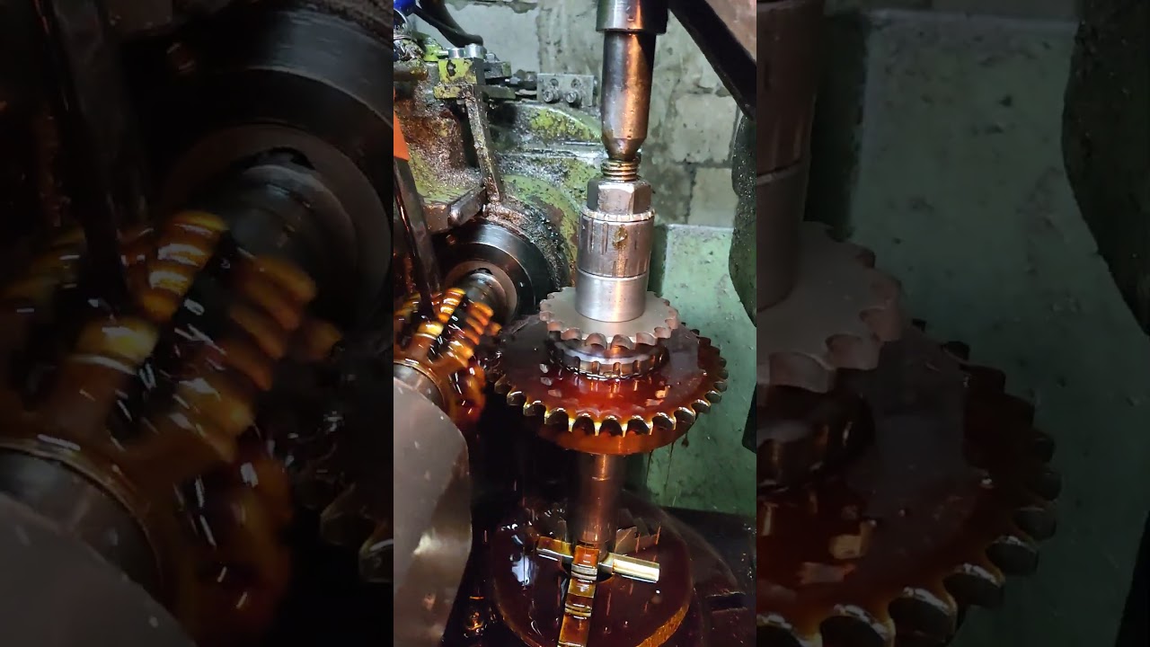 Зубофрезеровка самой дорогой звёздочки #machine #tech #shortsvideo #shortvideo #technology #sorts