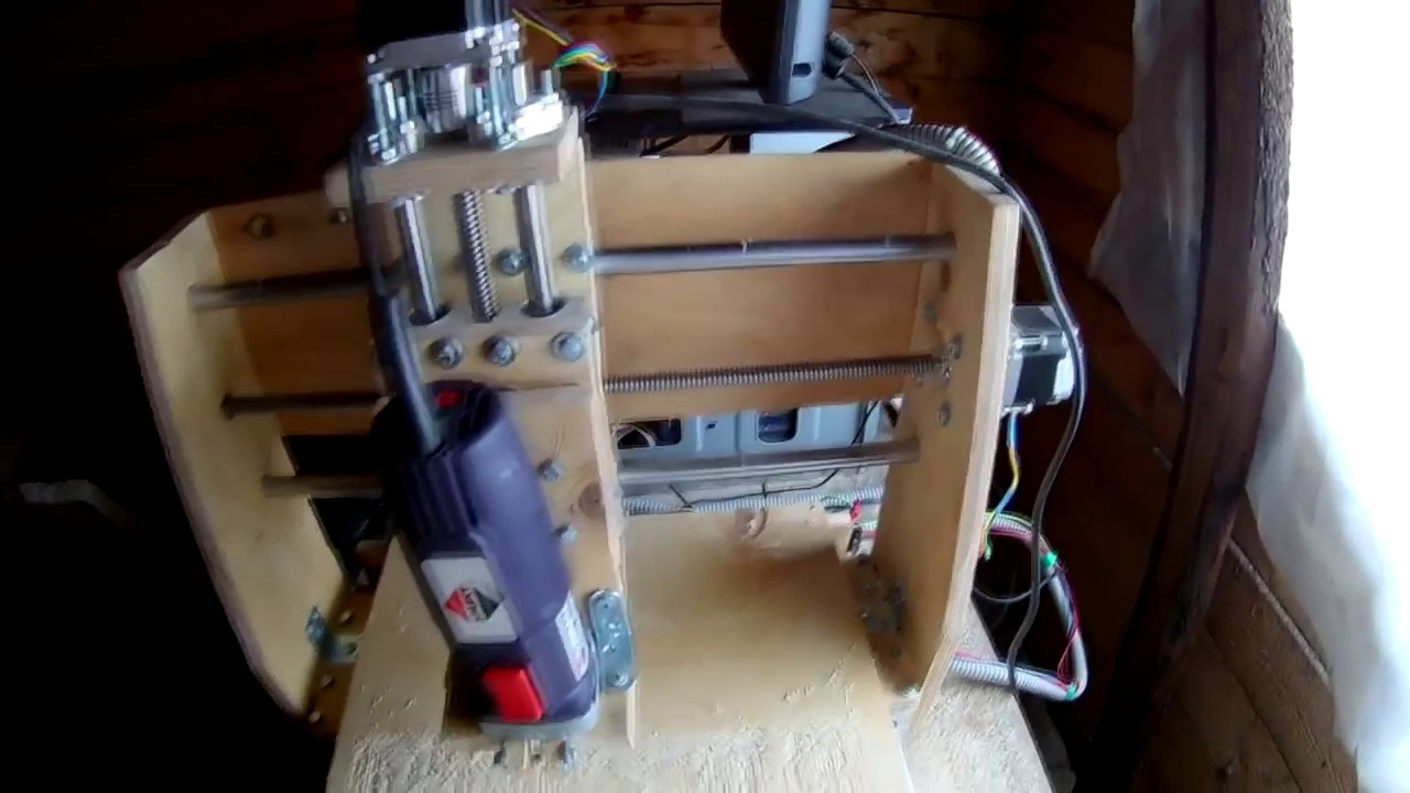 бюджетный станок чпу своими руками cnc router handmade