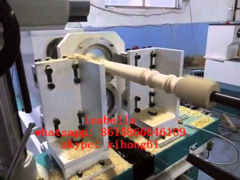 cnc wood turning lathe /двойная ось с чпу токарная обработка дерева станок с 3D резьбой шпинделя