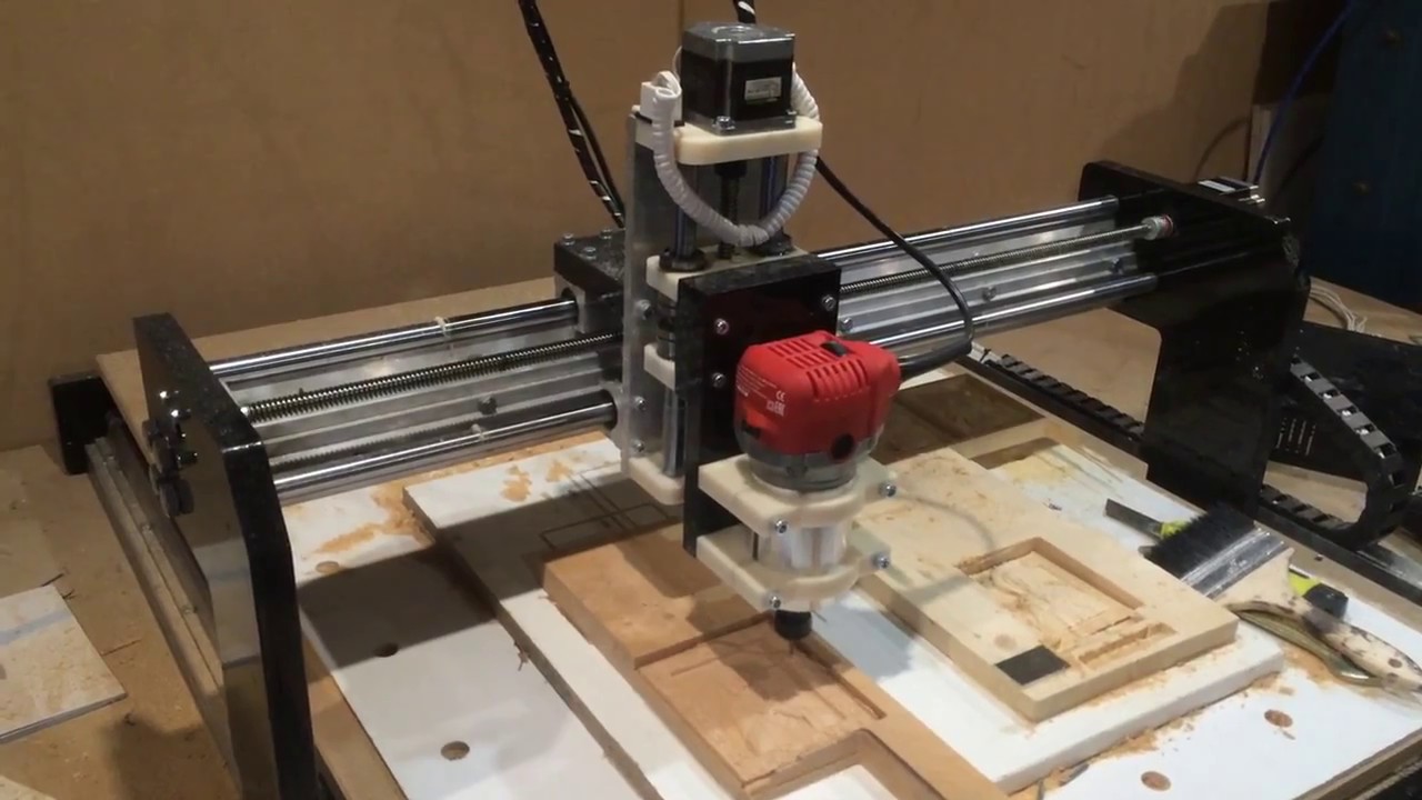 фрезерный станок чпу 900х700 cnc router обзор и работа резная икона .