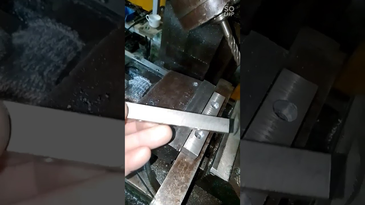 фрезеровка губок тиски 675
