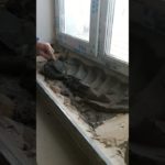 как правильно установить подоконник