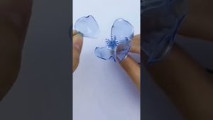 #lifehack        Красивые цветы из пластиковой бутылки.