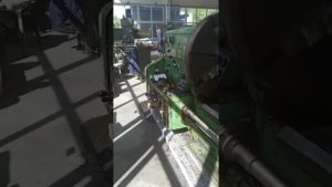 начало обработки вала