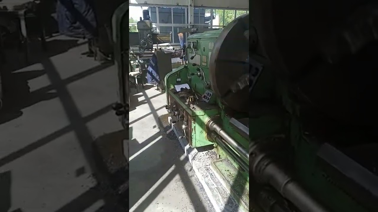 начало обработки вала