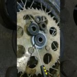 подшипник не держится в ступице колеса_лечение лайфхак мото эндуро мотокросс Минск х250 moto bike