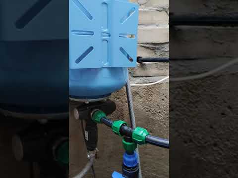 простая система водопровода на даче