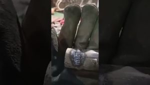 сварка не поворотного стыка 25 трубы с отрывом