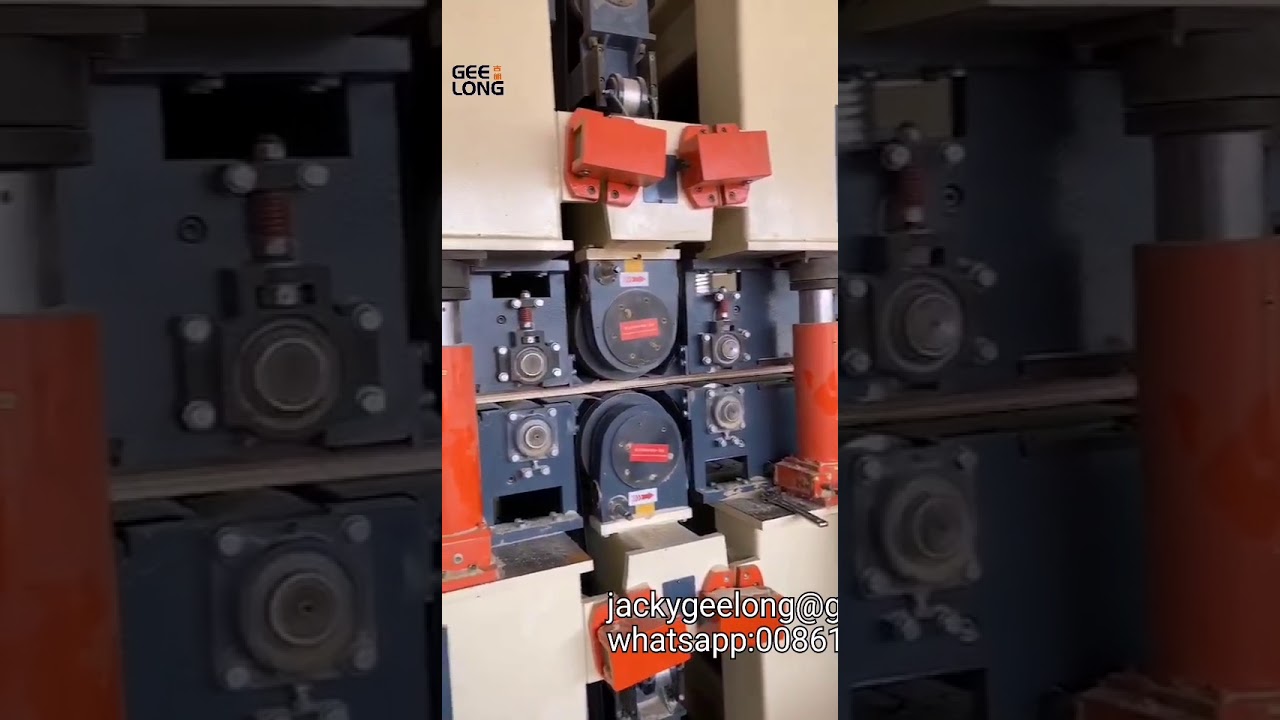 сверхмощный роликовый двухсторонний шлифовальный станок для фанеры
