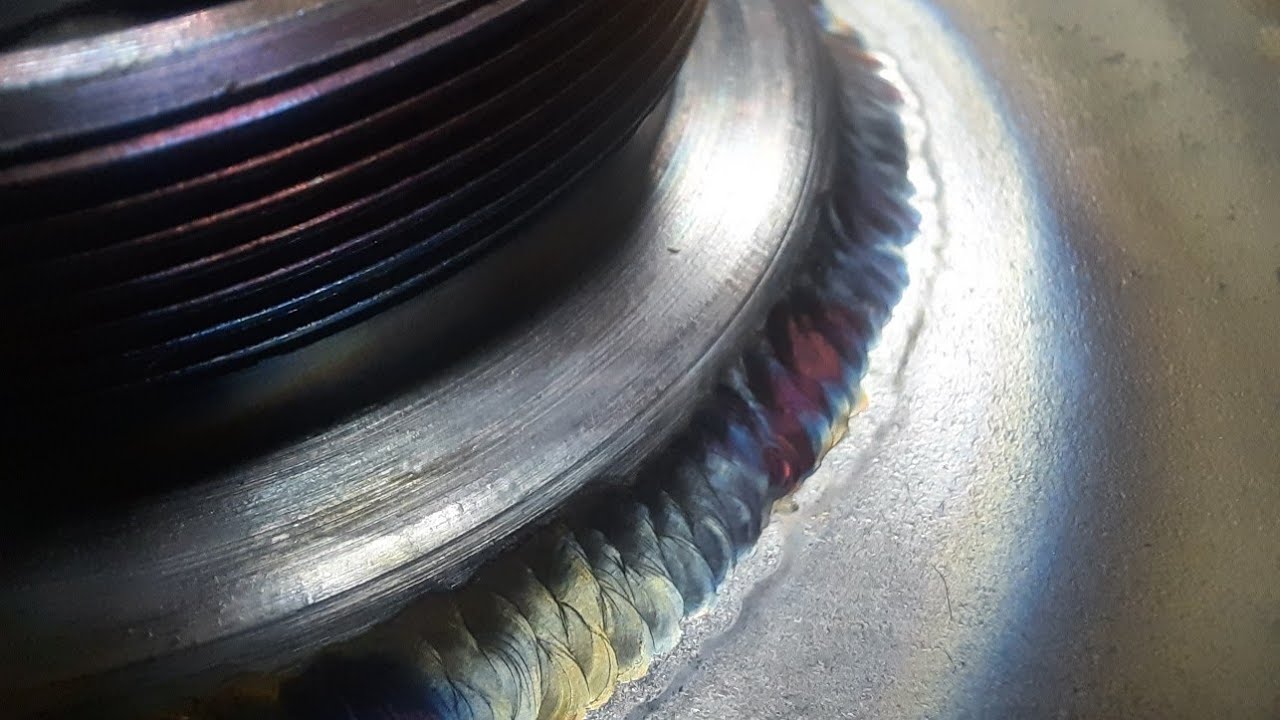 tig сварка  сталь 3