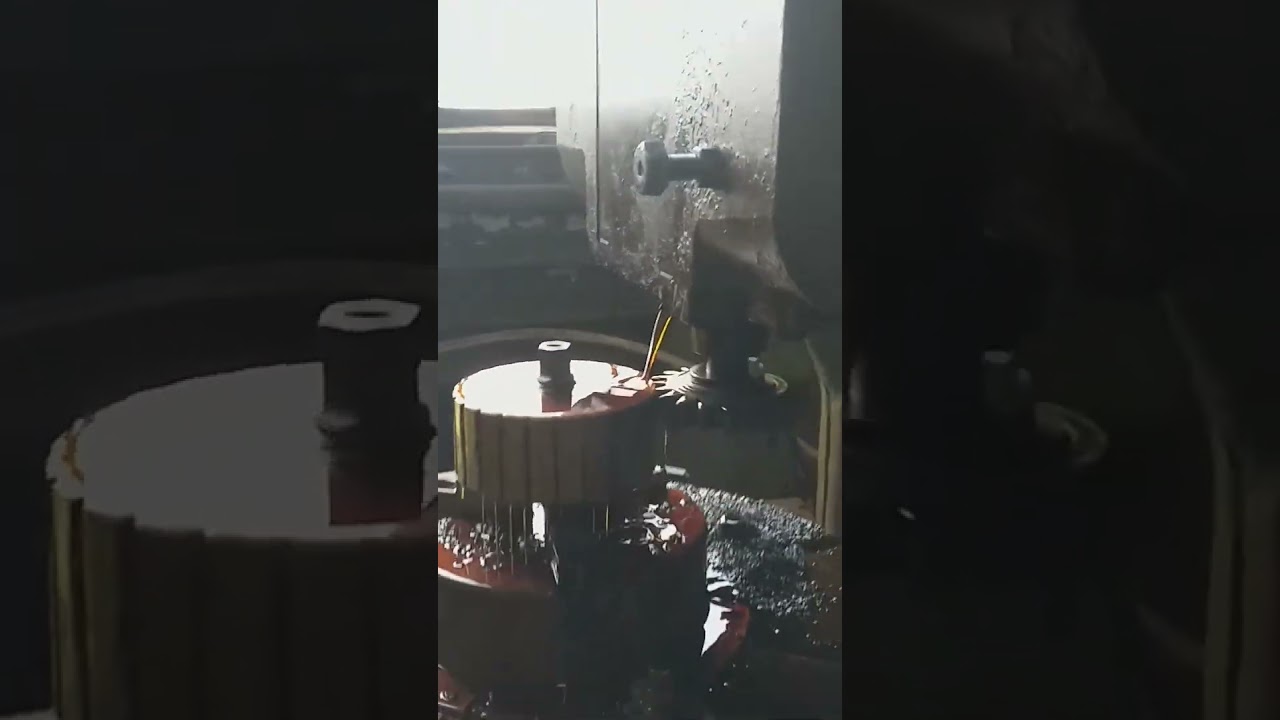 зубо расточной станок.из6отовление шестерни